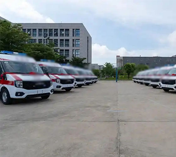 海城市服务车队展示